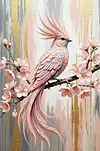 Luxury AB Velvet Diamond Painting Kit - Bird
