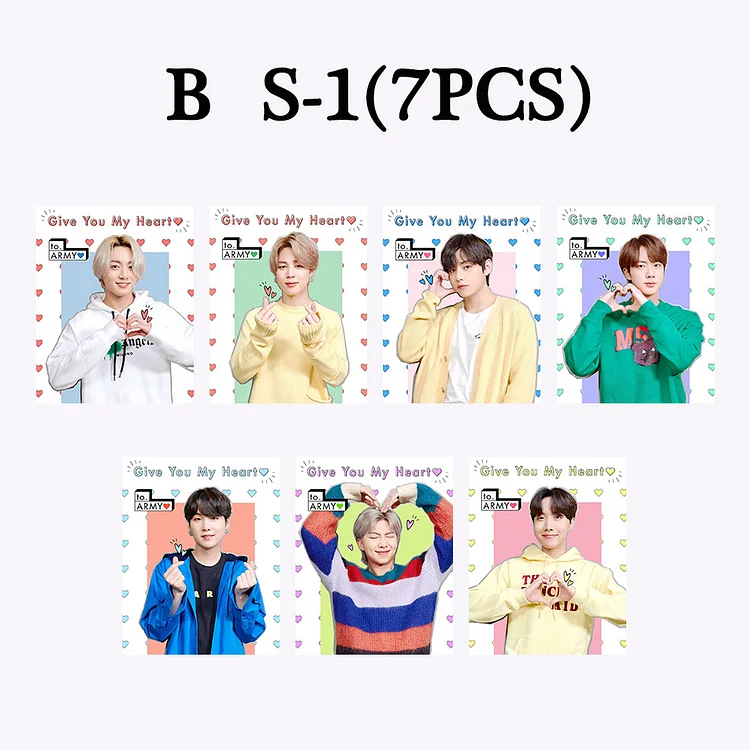 BTS Japan Fanclub Card Sets