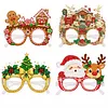 DIY Diamond Painting Christmas Glasses Frame No Lens(Christmas cookies)
