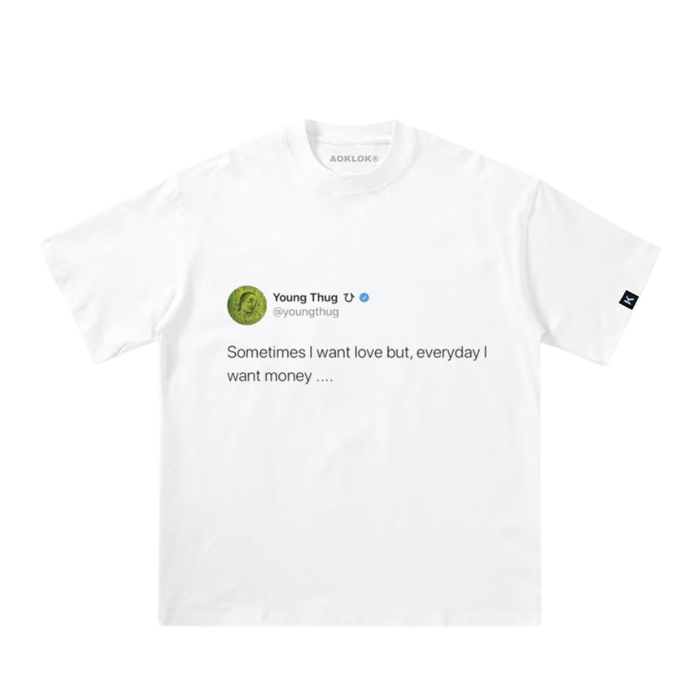 Unseen Echoes “Love vs. Money” Tee