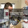 Din Rail Adjustable Over Voltage Under Voltage Protective Device Relay (40A)