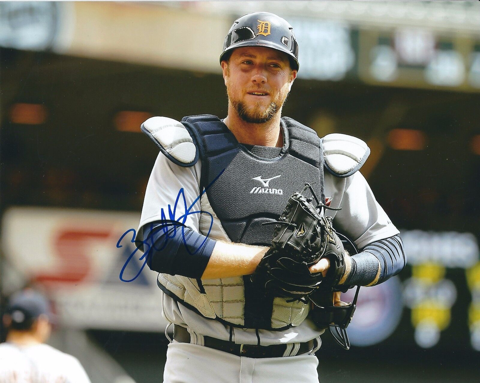 Signed 8x10 BRYAN HOLADAY Detroit Tigers Autographed Photo Poster painting - COA