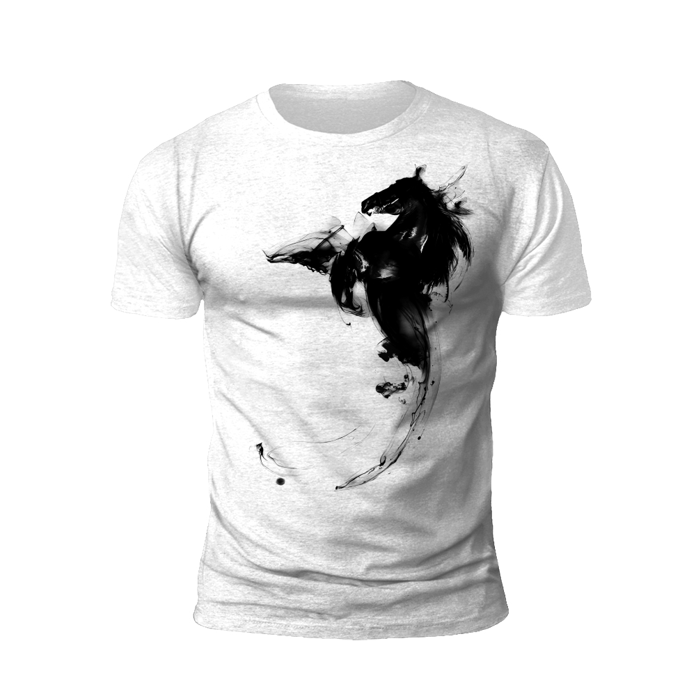 Ink Style Horse T-Shirt: A Gallop Through Art