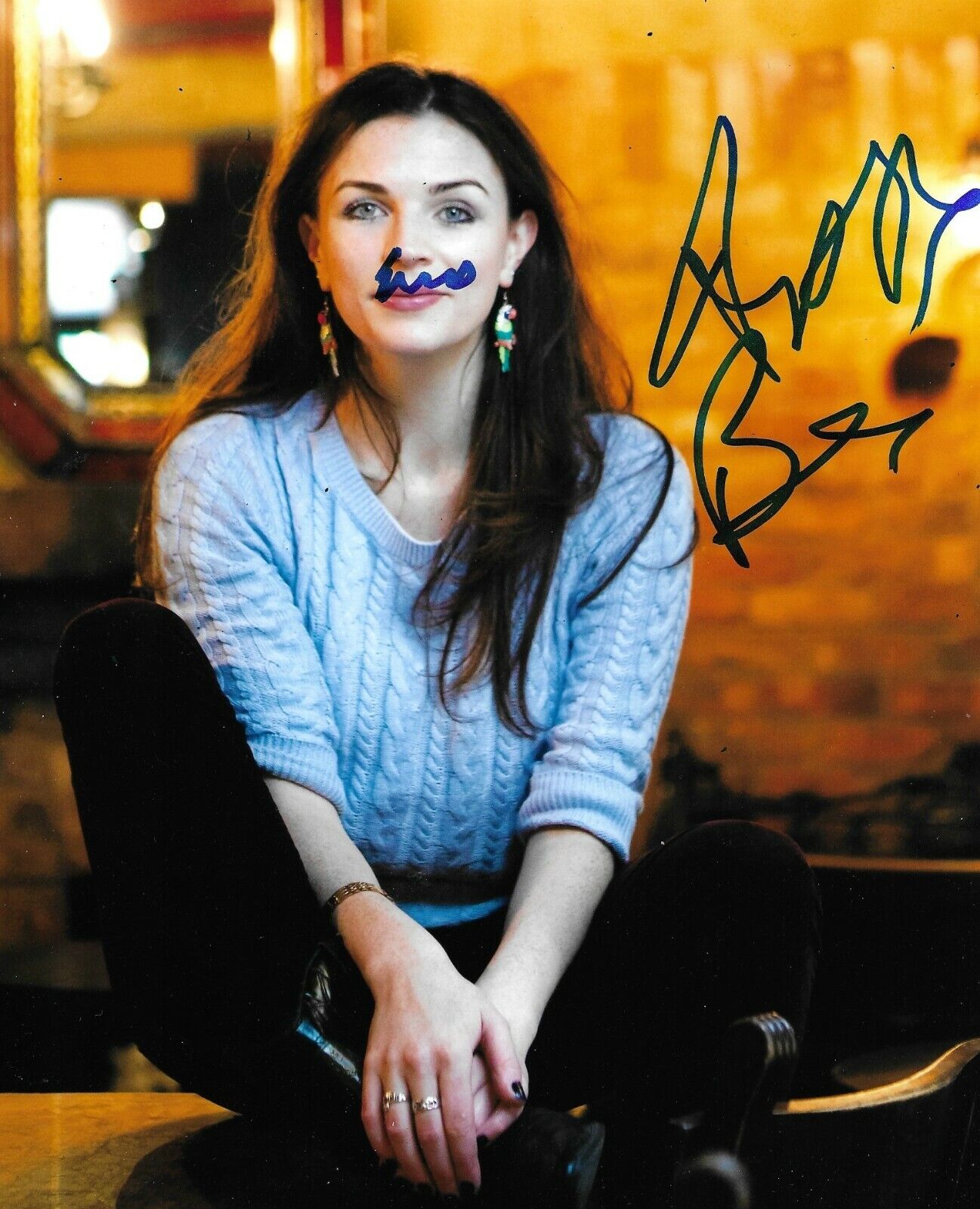 Aisling Bea Signed 10x8 Photo Poster painting AFTAL