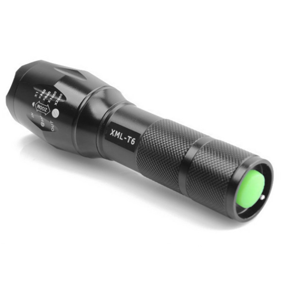 

USB Rechargable Mini LED Flashlight Zoom Torch, 501 Original
