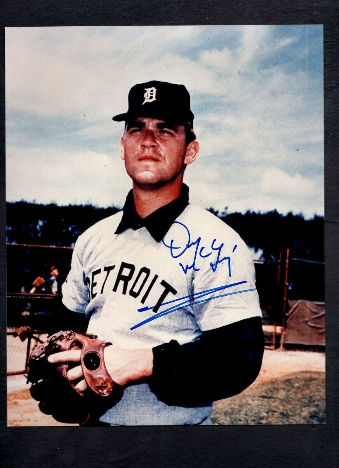 Denny McLain Signed Autographed 8 x 10 Photo Poster painting Detroit Tigers SHIPPING IS