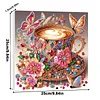 (Pre-Framed)Coffee-Special Shape Diamond Painting Kit(25x25cm)