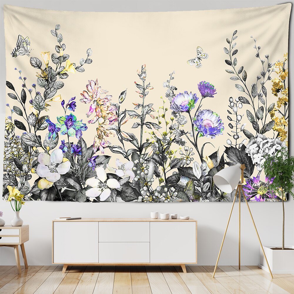 

Wall Tapestry - Botanical Wildflower-150*130cm, 501 Original