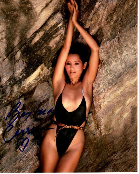 BARBARA CARRERA signed autographed 8x10 Photo Poster painting