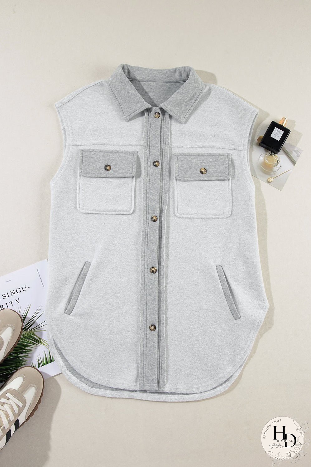 Trendy Denim Vest