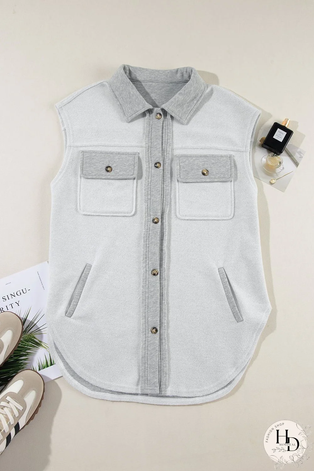 Trendy Denim Vest