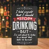 I Shouldn't Drink - Metal Tin Signs(8*12Inch/12*16Inch) - Bar