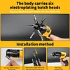 KSBS04 Cordless Electric Screwdriver Set Adjustable Shape Torque Speed with 6 Quick change Bit