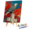 Eagle of Remembrance-Framed oil painting by numbers 30*40CM