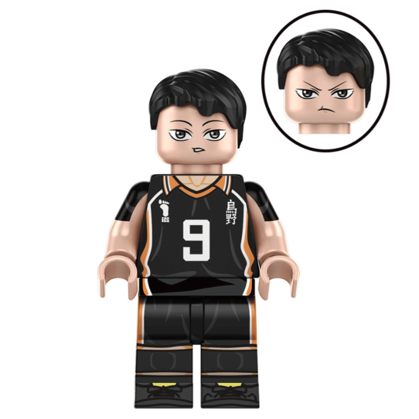 Tobio Kageyama Custom Haikyu!! Anime Minifigure LBS monstertoys