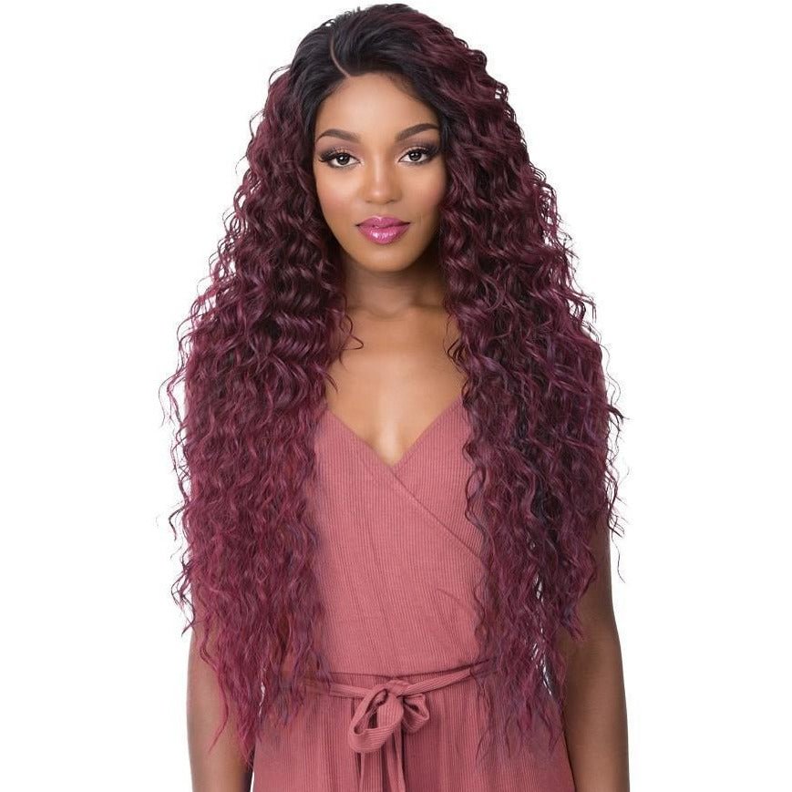 It's A Wig! 360 All-Round Human Hair Blend Deep Frontal Lace Wig – Tamara