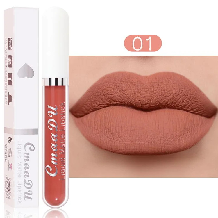 Matte Velvet Lip Glaze Waterproof Lasting Not EasyTo Fade Lip Gloss Lipstick | 168DEAL