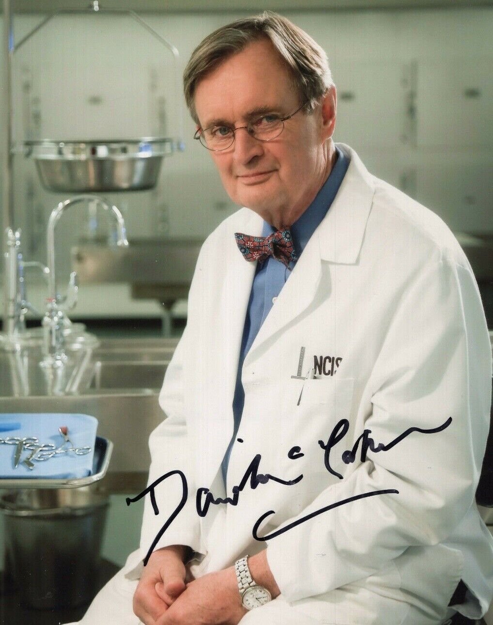 David McCallum Autographed Signed 8x10 Photo Poster painting ( NCIS ) REPRINT