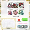 6PCS Christmas DIY Diamond Art Greeting Cards Congratulations Cards & Gifts