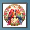 Diamond Painting-DIY Full Round Drill Love For Birds