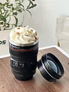 Camera cup, lens cup, coffee cup, travel cup, gift for photographers