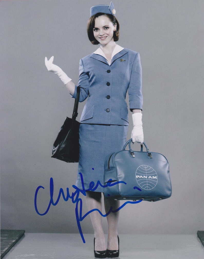 Christina Ricci Signed Autographed Pan Am