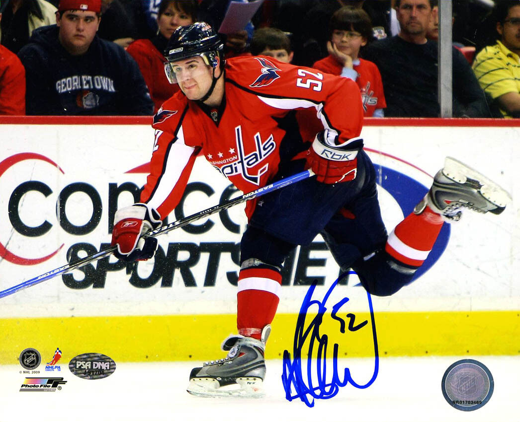 Mike Green SIGNED 8x10 Photo Poster painting Washington Capitals PSA/DNA AUTOGRAPHED