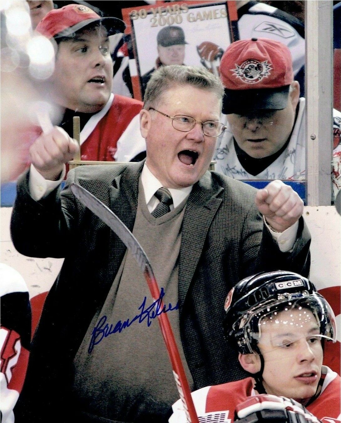 BRIAN KILREA autographed SIGNED OTTAWA 67'S 8x10 Photo Poster painting