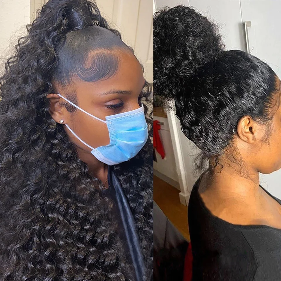 Jewtribute Hair®|Deep Wave WigHair HD Transparent Lace Wigs 