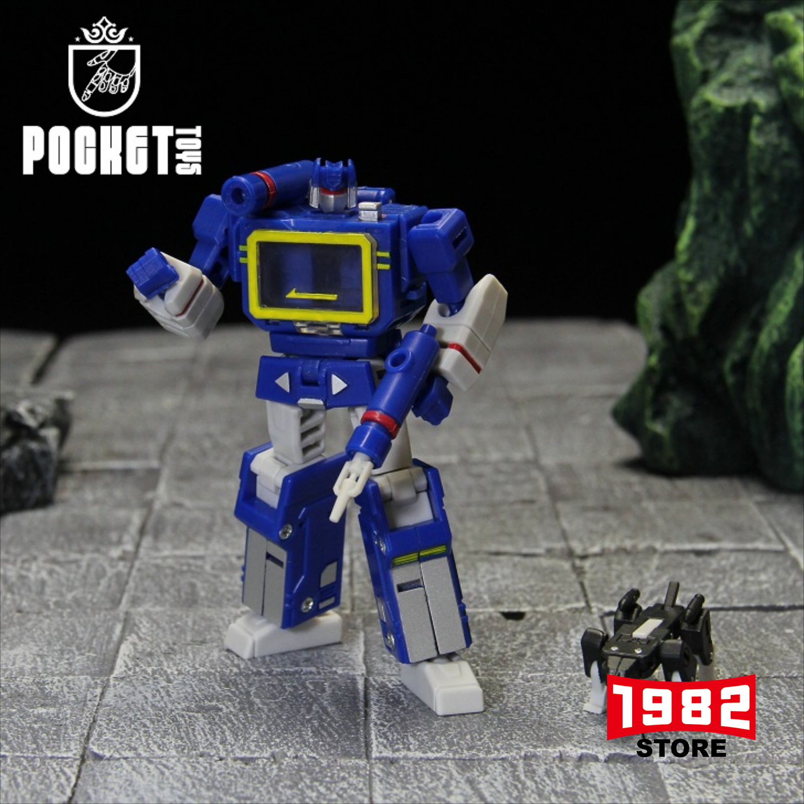 PocketToys PT04 Soundwave Mini DX9 G1 Transformers Model Toy Action Figure Gift