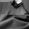 Chemise de base pour hommes en coton merceris&eacute; extensible, chaude et confortable