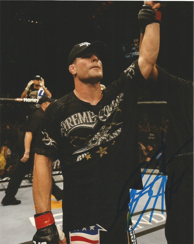 UFC Ultimate Fighting Brian Stann Signed Autographed 8x10 Photo Poster painting COA A