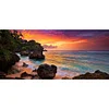 (US Only)Seaside Sunset Oil Paint By Numbers Kits Canvas Picture DIY Wall Drawing 80x40cm