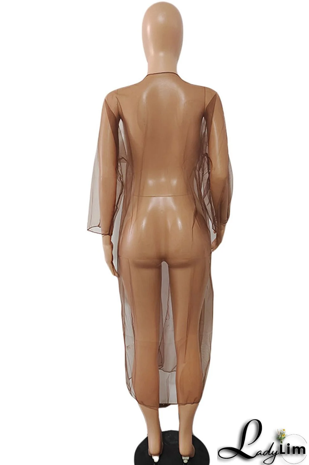 Black Casual Solid Patchwork Outerwear