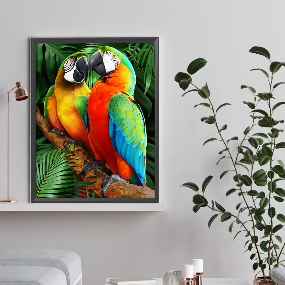 Diamond Painting - Full Round Drill - Parrot(Canvas|30*40cm)