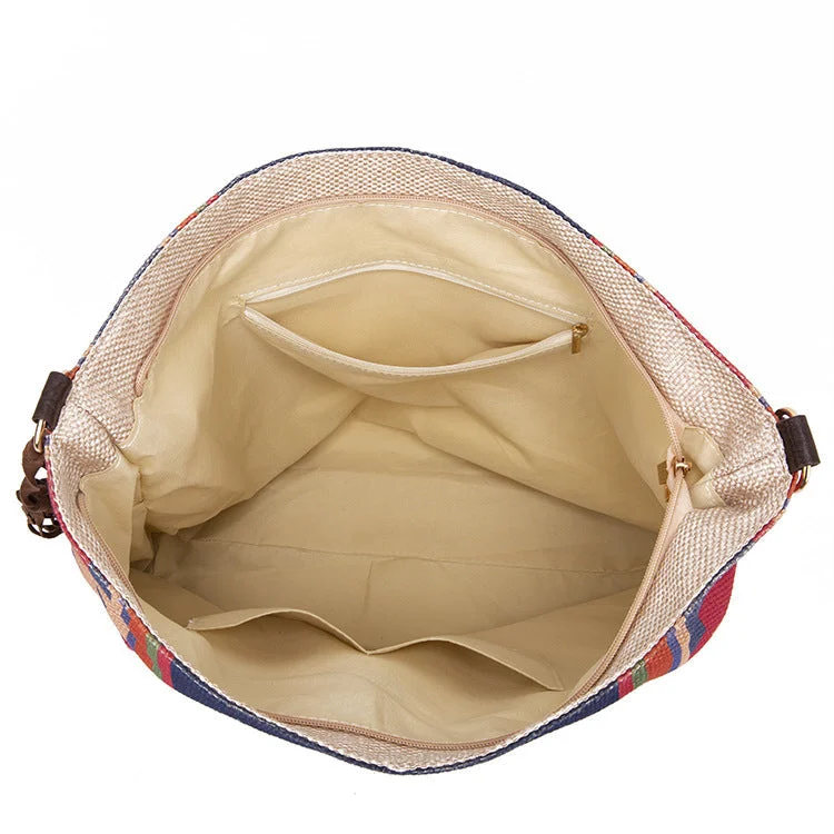 Vintage Leather Fringe Handbag