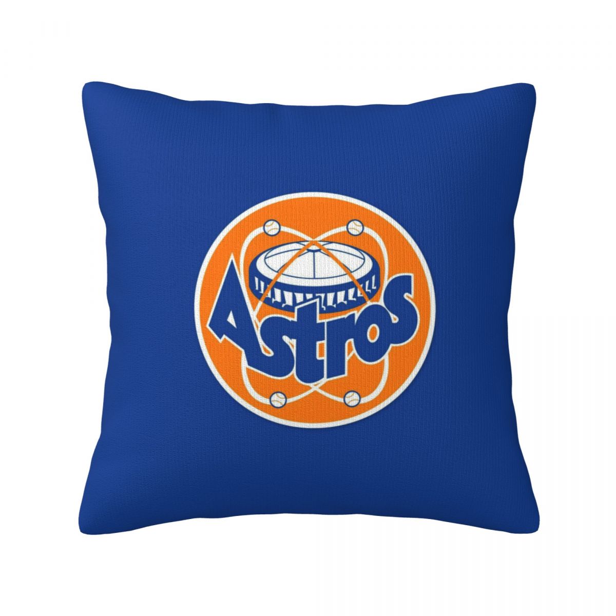 Houston Astros Vintage Logo Decorative Square Throw Pillow Covers