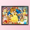 (Big Size)Beauty And The Beast-11CT Stamped Cross Stitch 60*40cm/23.62*15.75in