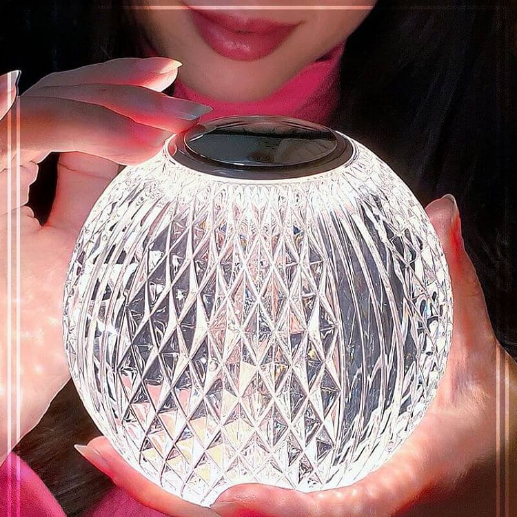 Crystal Ball Table Lamp-Create Romantic Atmosphere - Appledas