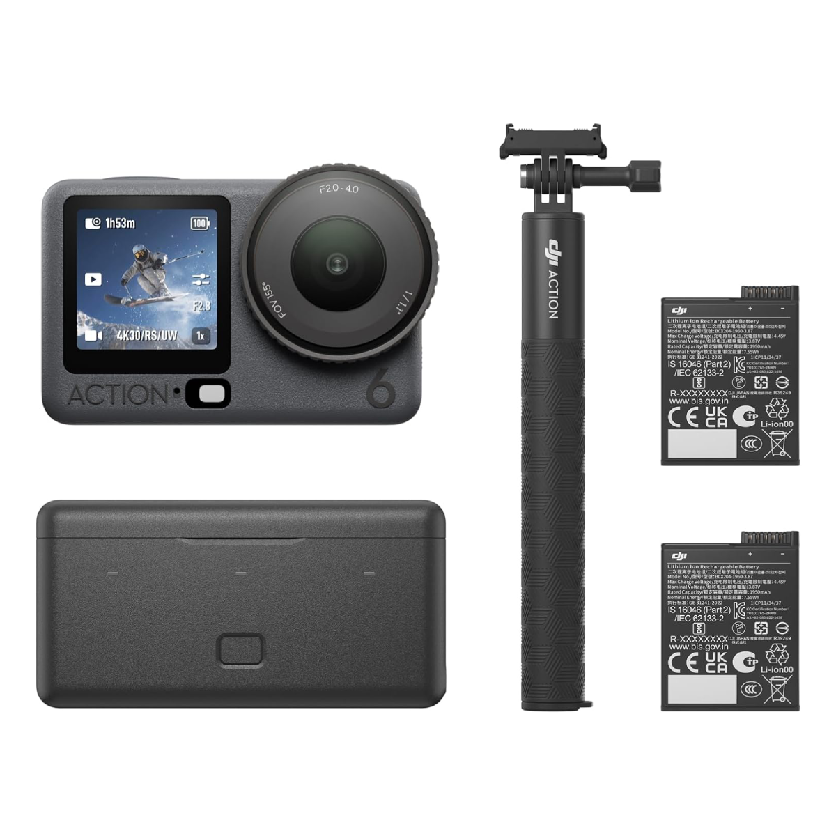 Osmo Action 6 Enhanced Combo (Certified Pre-Owned)
