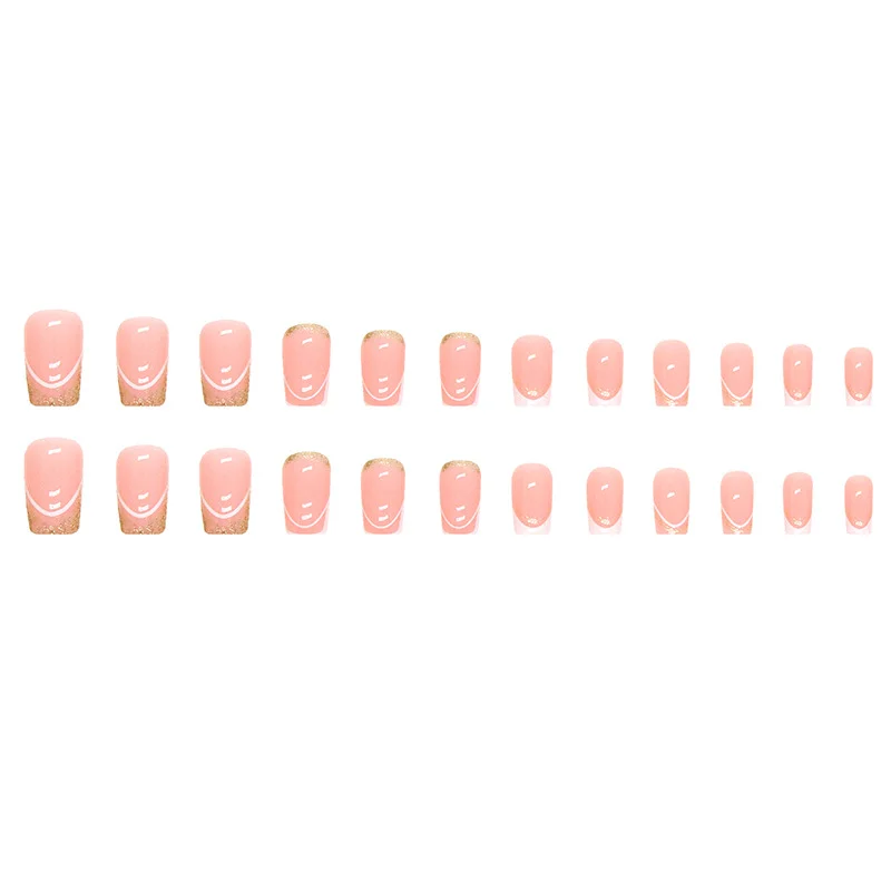 Churchf Churchf White Pure To Wear Nail Removable Nail Patch Finished Product Hot Fake Nails