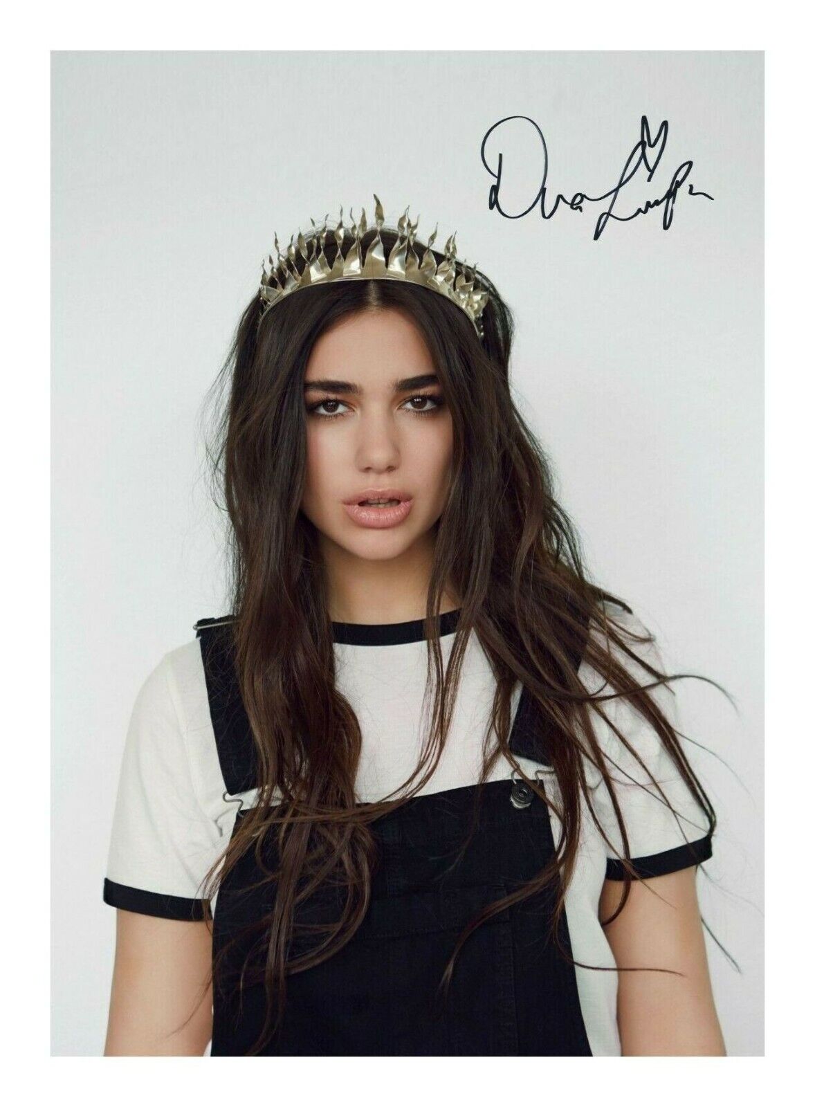 DUA LIPA AUTOGRAPH SIGNED PP Photo Poster painting POSTER