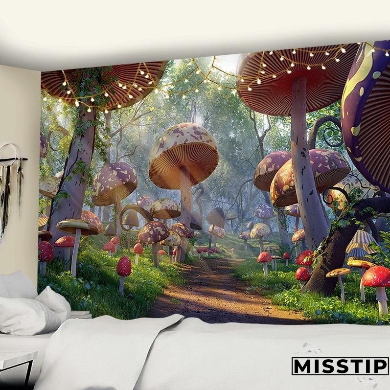 Indian Mandala Tapestry Wall Hanging Bohemian Gypsy Psychedelic Tapiz Witchcraft Tapestry