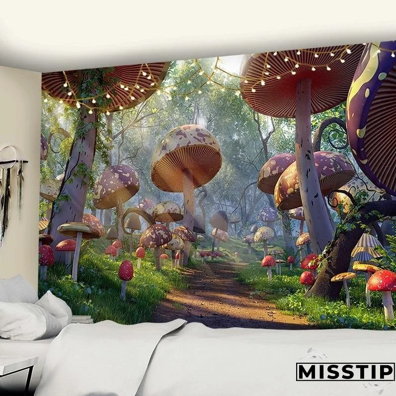 Indian Mandala Tapestry Wall Hanging Bohemian Gypsy Psychedelic Tapiz Witchcraft Tapestry