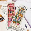 Bookcase DIY 14CT 2 Strand Stamped Cross Stitch Bookmark Set 30x50cm