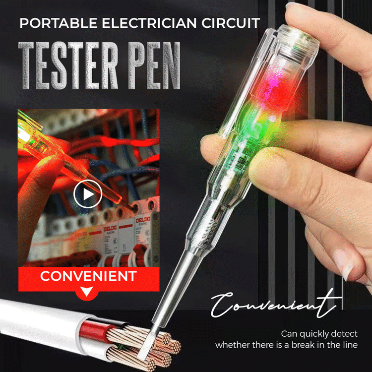 Portable Electrician Circuit Tester Pen
