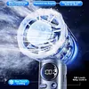 Portable Handheld Personal Turbo Fan USB Rechargeable Cooling Fan 100 Gear Speed