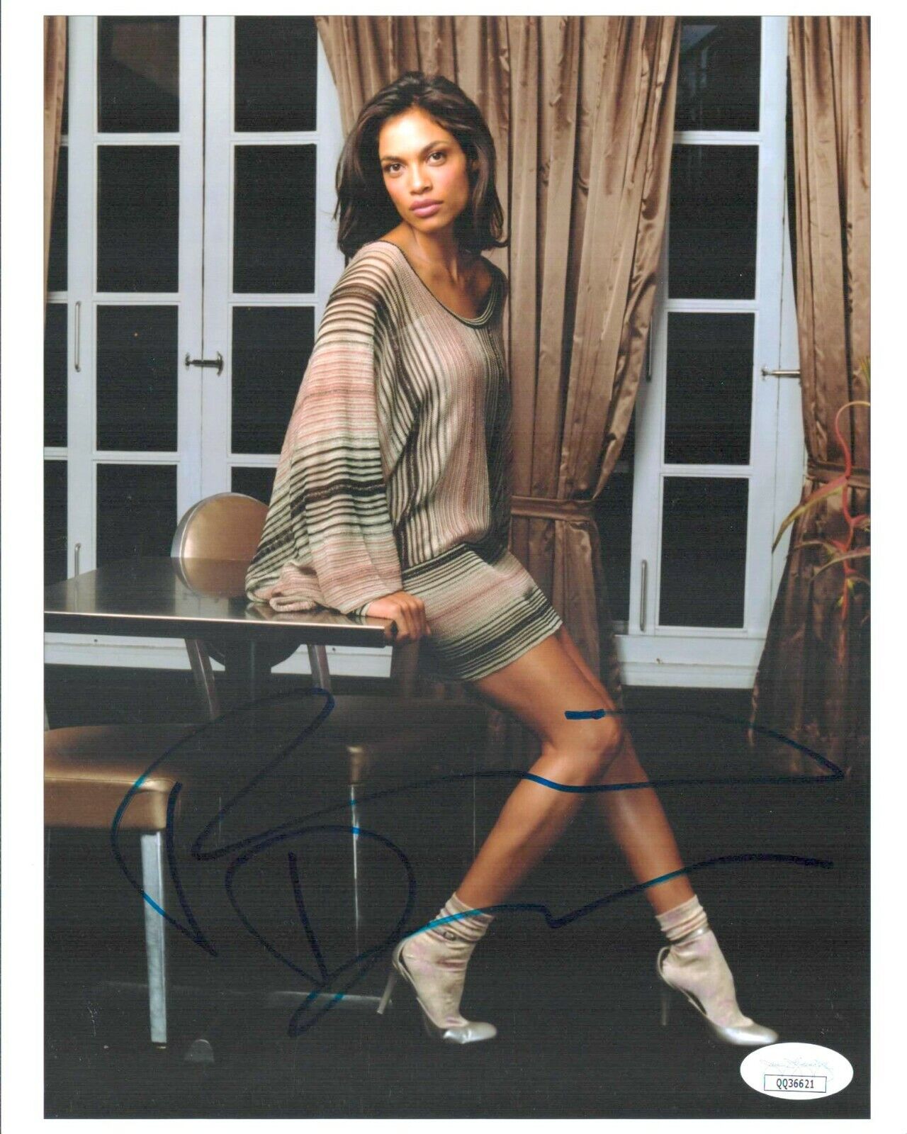 ROSARIO DAWSON Signed SIN CITY SEXY 8x10 Photo Poster painting Autograph JSA COA Cert