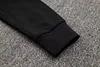 Joyfball 2024 Germany Half-Pull Hat Style Training Suit Black Football Shirt 1:1 Thai Quality
