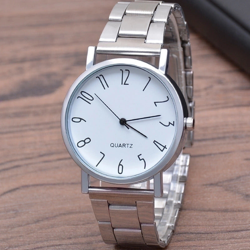 Fashion Solid Color Single Folding Buckle Quartz Men’s Watches